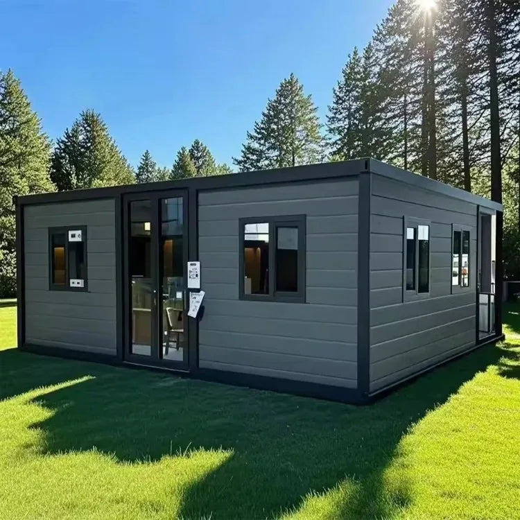 2 Story Duplex Luxury Village Expandable Container House 2-5 Bedrooms Mobile Modular Tiny Home with Kitchen Bathroom