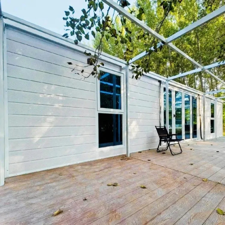 2 Story Duplex Luxury Village Expandable Container House 2-5 Bedrooms Mobile Modular Tiny Home with Kitchen Bathroom