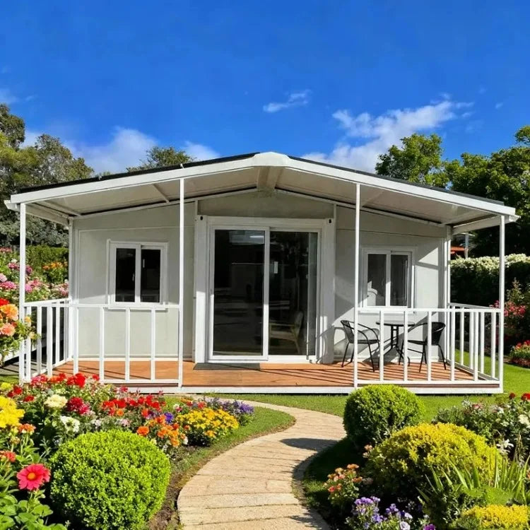 2 Story Duplex Luxury Village Expandable Container House 2-5 Bedrooms Mobile Modular Tiny Home with Kitchen Bathroom