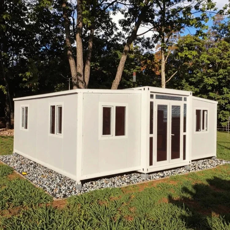 2 Story Duplex Luxury Village Expandable Container House 2-5 Bedrooms Mobile Modular Tiny Home with Kitchen Bathroom
